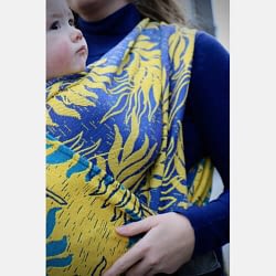 fascia ad anelli Yaro Oasis Puffy Yellow Turkis Seacell ring sling