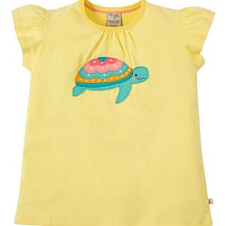 T-shirt frugi sunshine turtle