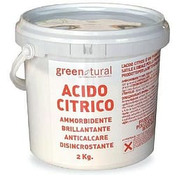 Acido citrico green natural 2kgq