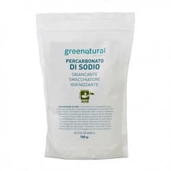 percarbonato di sodio greenatural busta 700gr sbiancante igienizzante